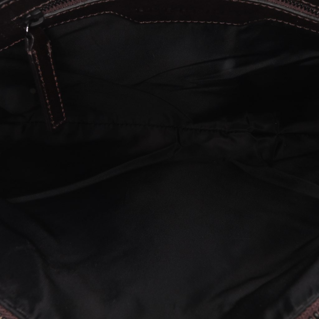 Burberry Tonal Check Nylon Hobo - 5