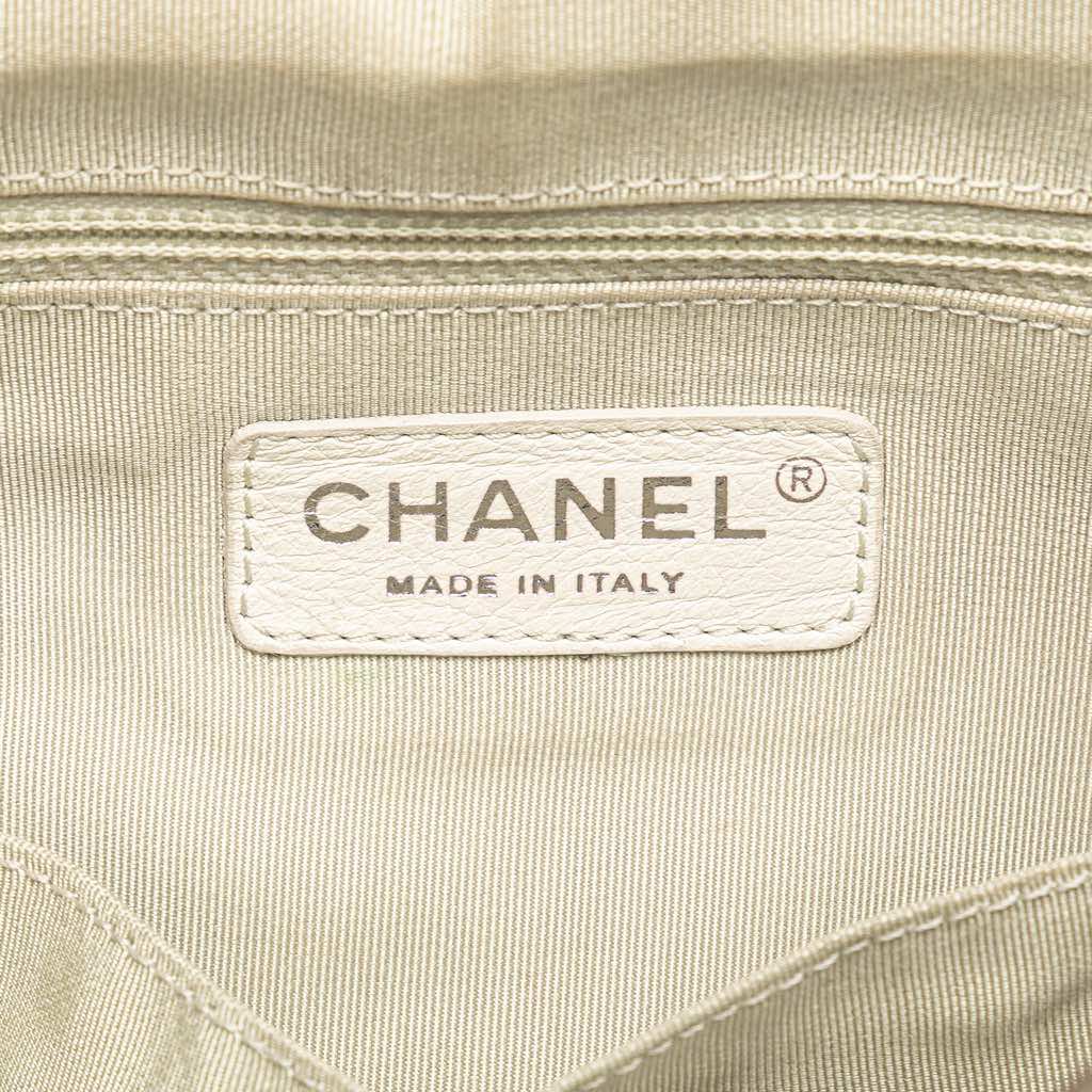 Chanel Large Washed Lambskin Chain Around Flap - 5