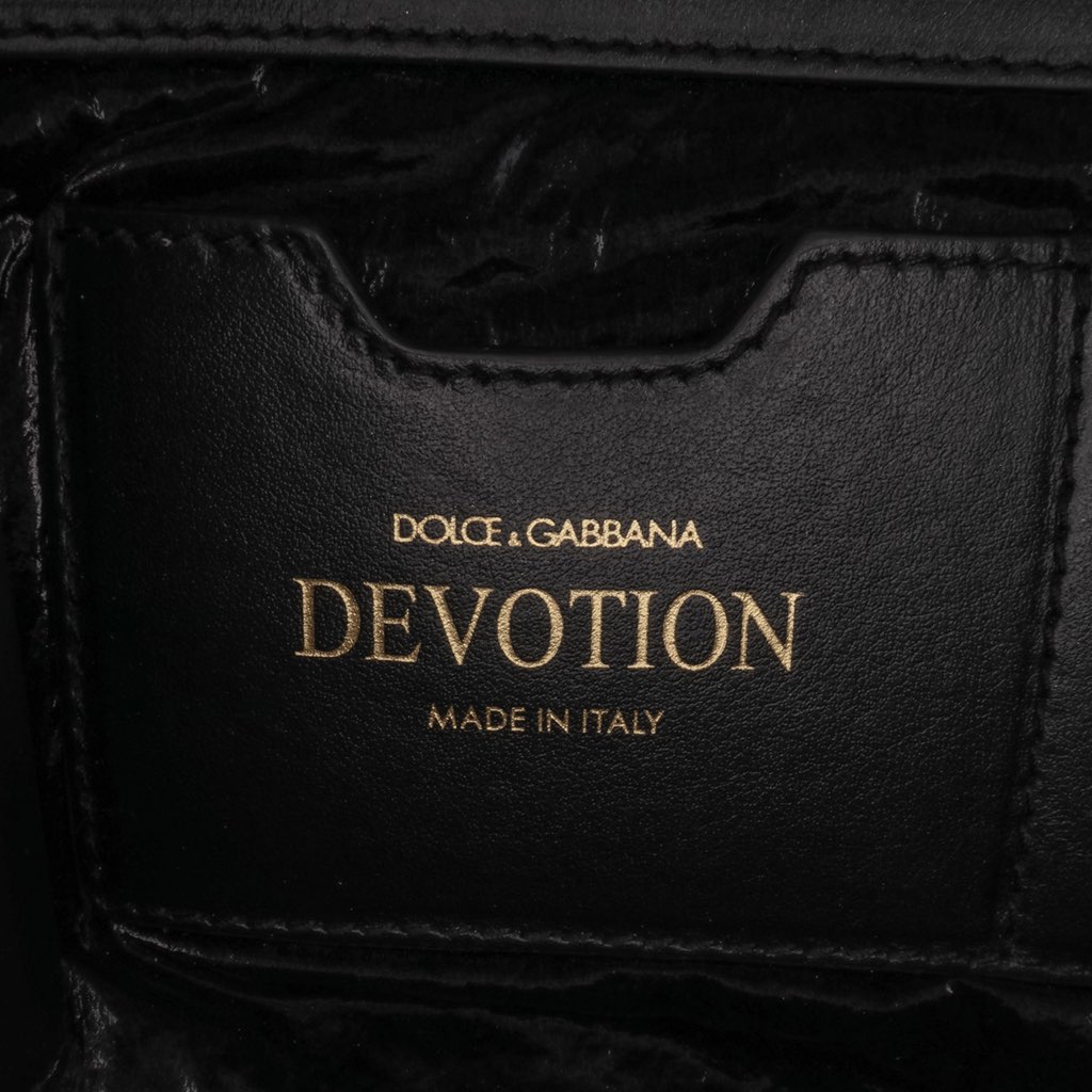 Dolce & Gabbana Quilted Nylon Devotion Satchel - 5