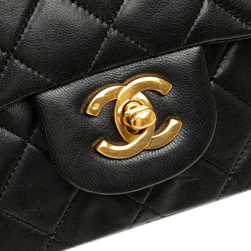 Chanel Small Classic Lambskin Double Flap - Image 13