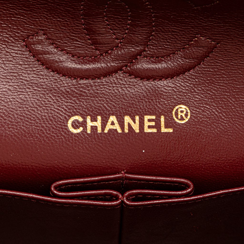 Chanel Small Classic Lambskin Double Flap - Side view