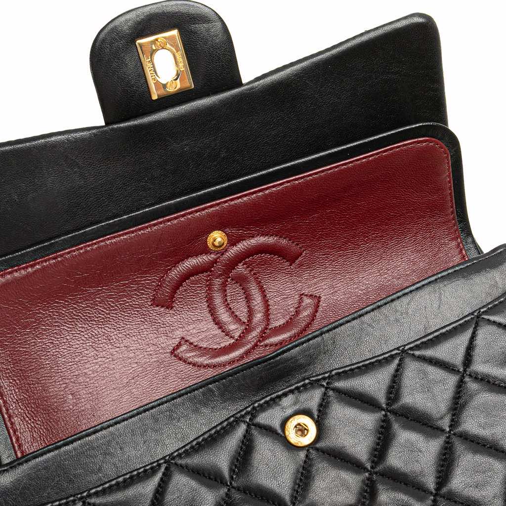 Chanel Small Classic Lambskin Double Flap - Image 12