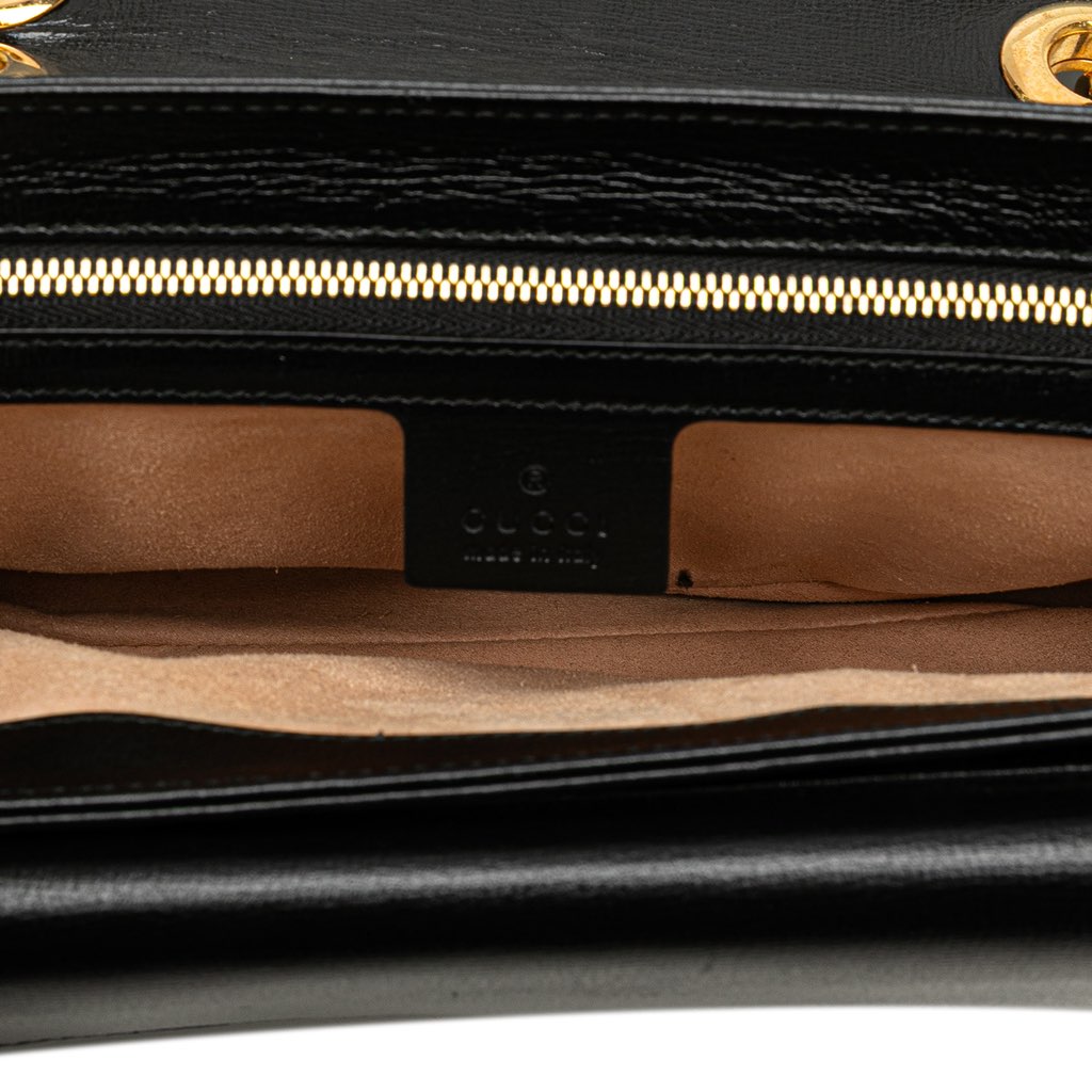 Gucci Small Leather Marina Chain Shoulder Bag - 4