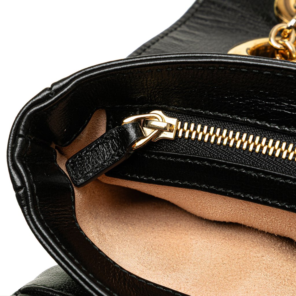 Gucci Small Leather Marina Chain Shoulder Bag - Detail 2