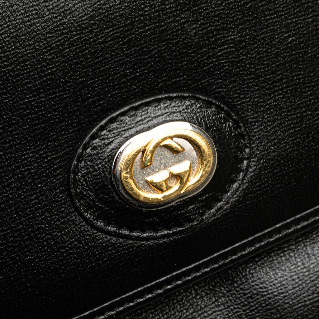 Gucci Small Leather Marina Chain Shoulder Bag - Image 11