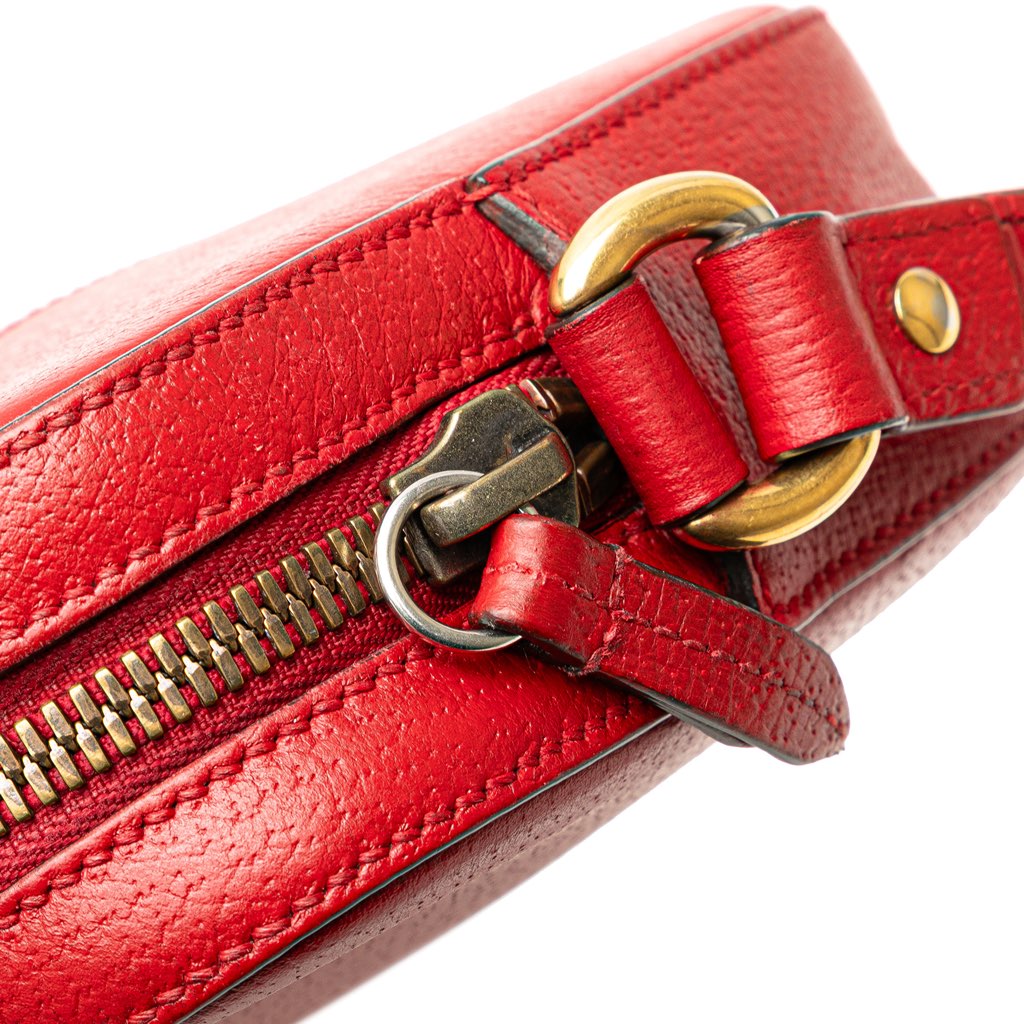 Gucci Leather Animalier Web Disco Crossbody - Image 11