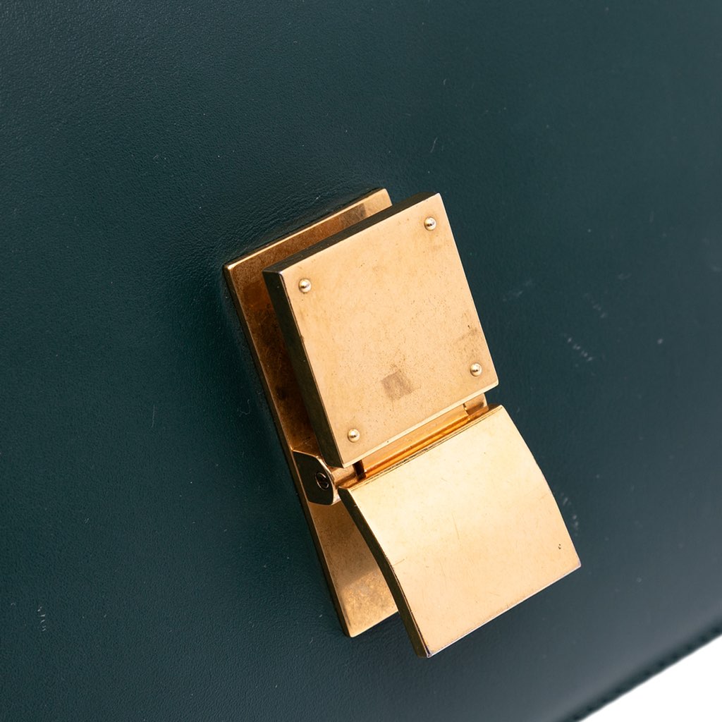 Celine Medium Calfskin Classic Box - Image 11