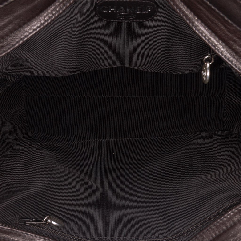 Chanel CC Quilted Lambskin Shoulder Bag - 4