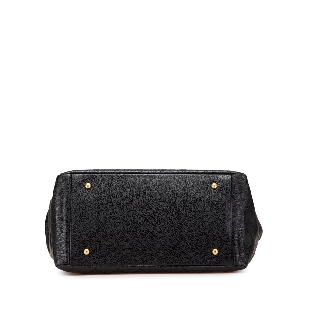 Chanel Grand Quilted Caviar Timeless Shopping Tote - Image 6