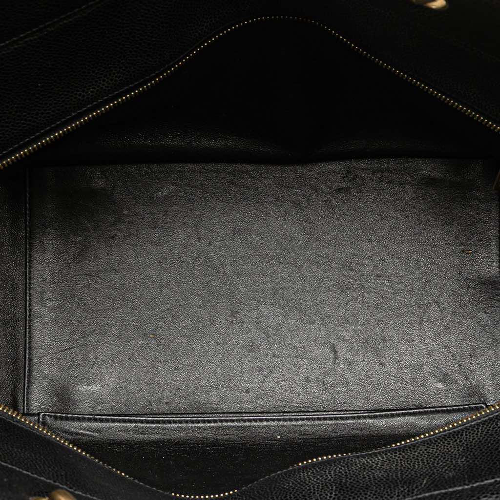 Chanel Grand Quilted Caviar Timeless Shopping Tote - 4