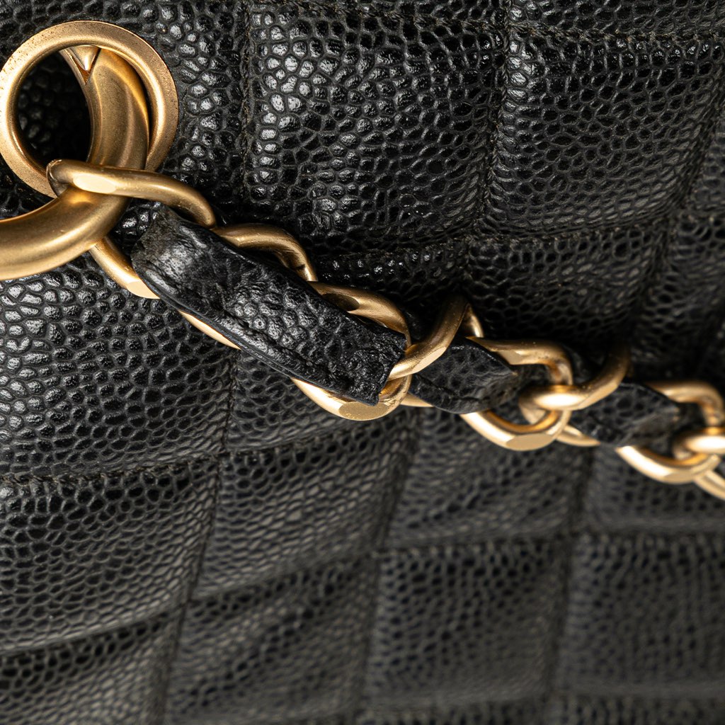 Chanel Grand Quilted Caviar Timeless Shopping Tote - Image 12