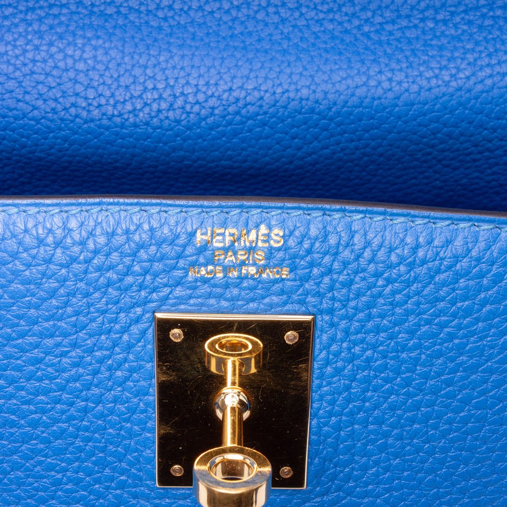 Hermès Togo Kelly II Retourne 35 - Side view