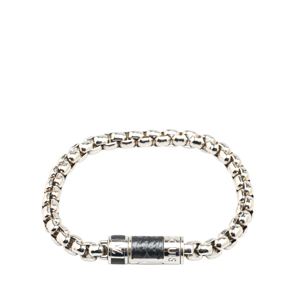 Louis Vuitton Monogram Eclipse Chain Bracelet