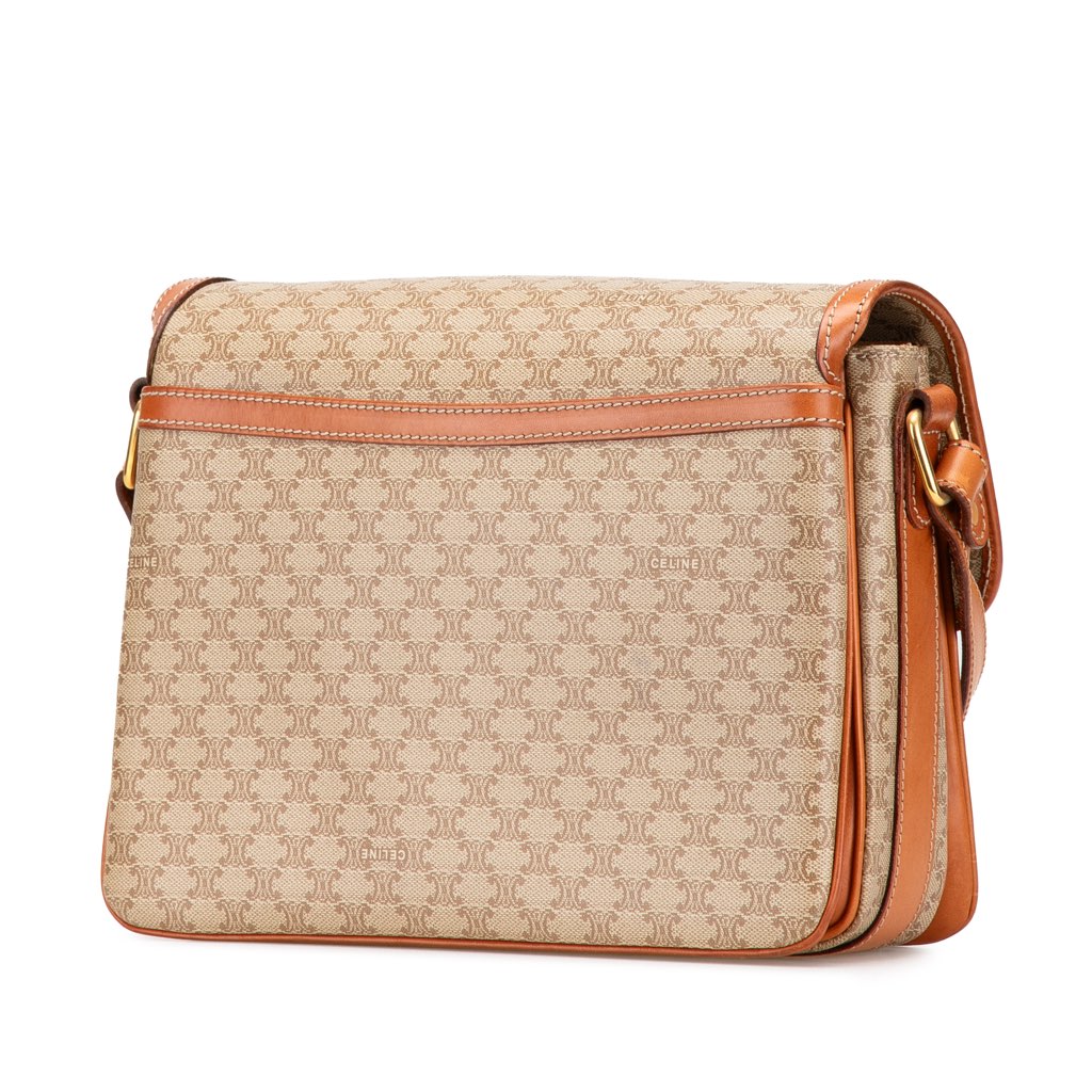 Celine Macadam Coated Canvas Crossbody - 2