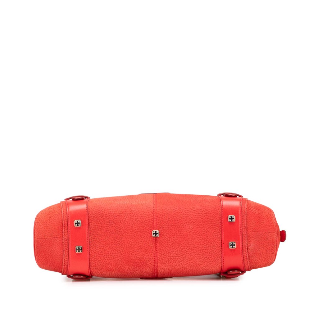 Loewe Nubuck Senda Handbag - Image 6