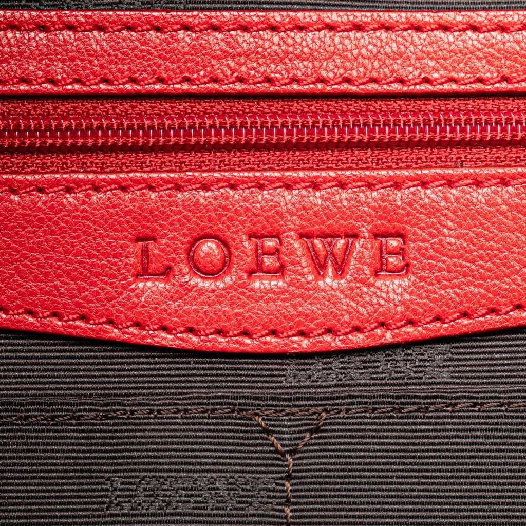 Loewe Nubuck Senda Handbag - Side view