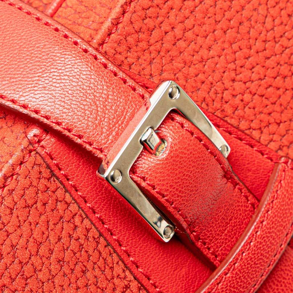 Loewe Nubuck Senda Handbag - Image 11