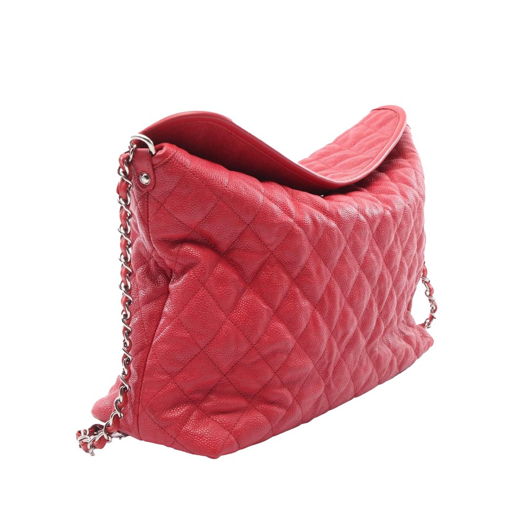 Chanel Quilted Caviar French Riviera Hobo - 2