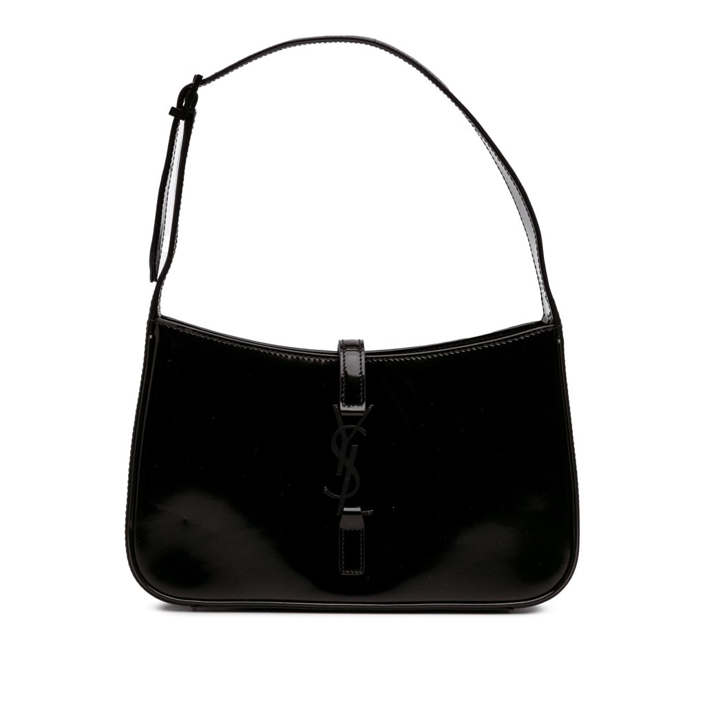 Saint Laurent Patent Le 5 a 7 Bag