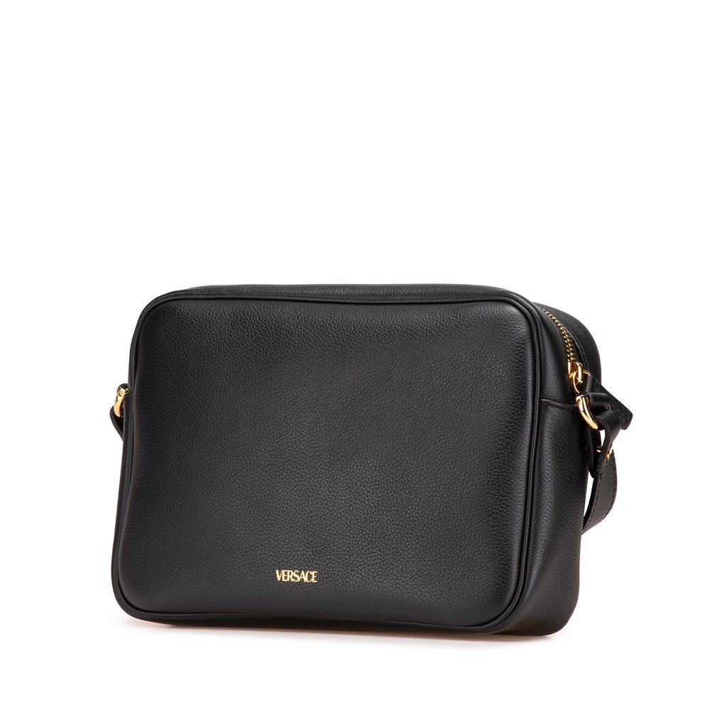 Versace Grained Calfskin La Medusa Crossbody - 2