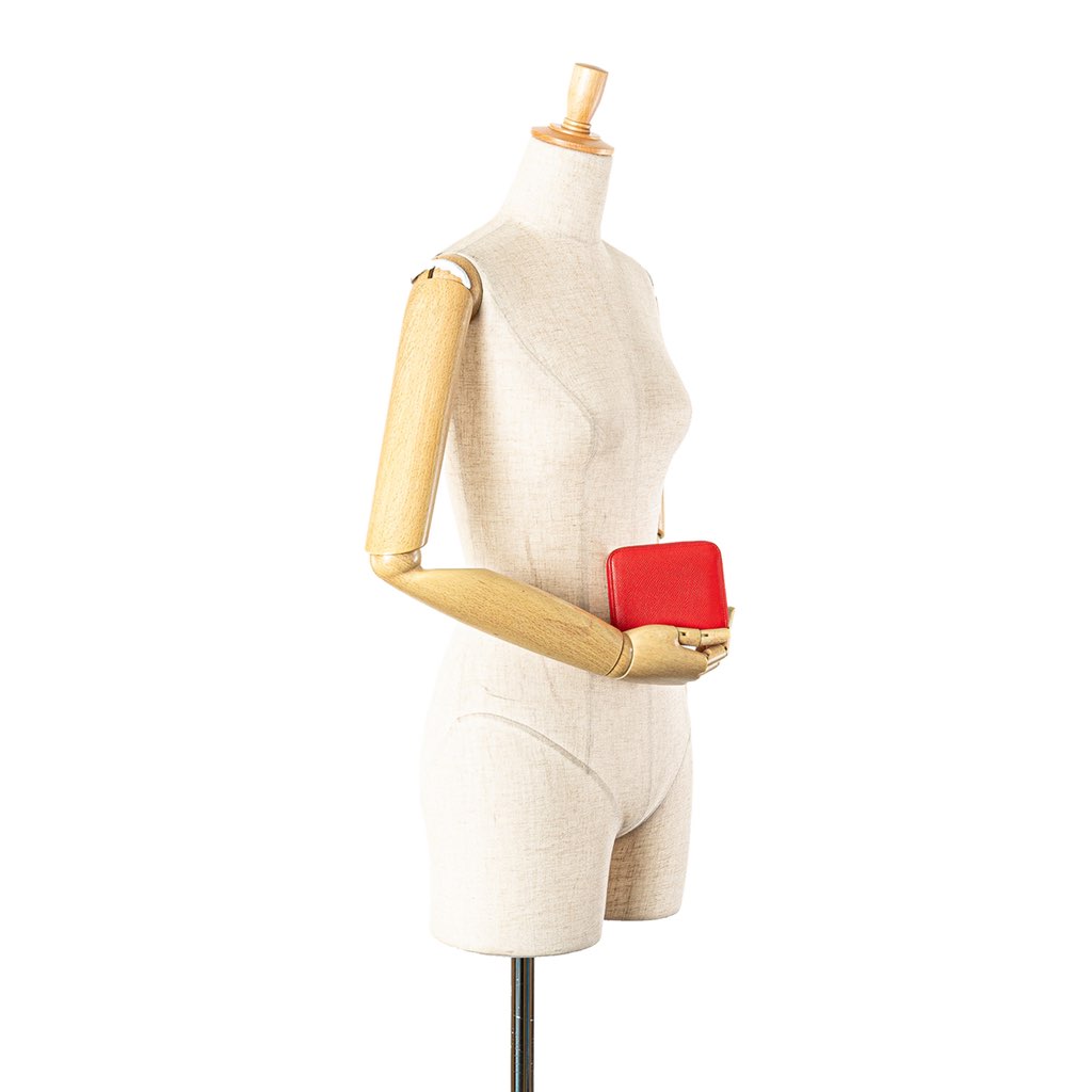 Hermès Mini Epsom Silk In Change Purse - Image 15