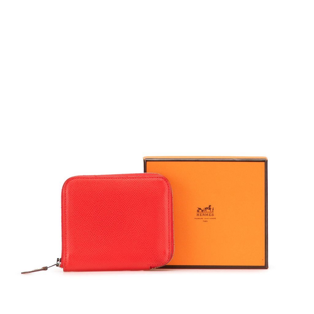 Hermès Mini Epsom Silk In Change Purse - Image 16