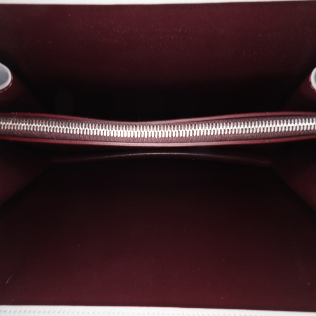 Celine Medium Calfskin Clasp Handbag - 4