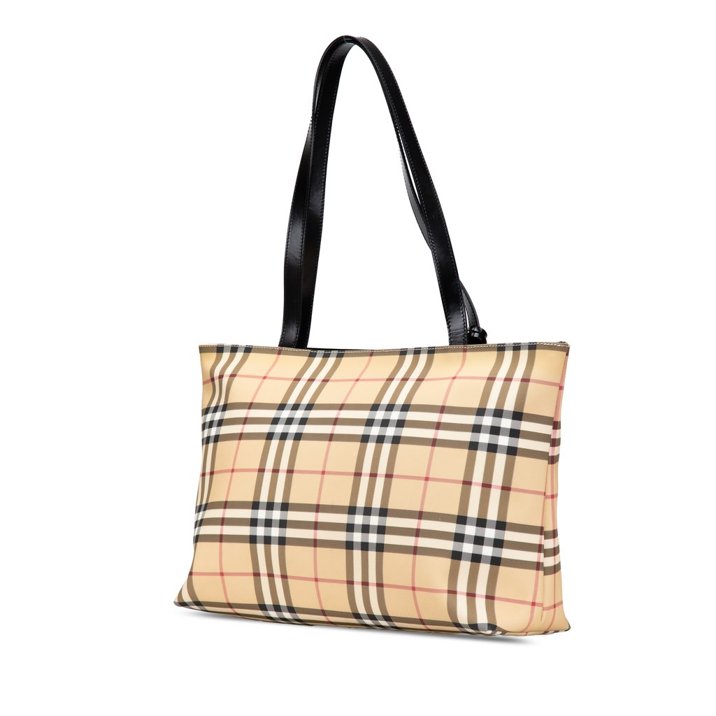 Burberry House Check Coated Canvas Tote - 2