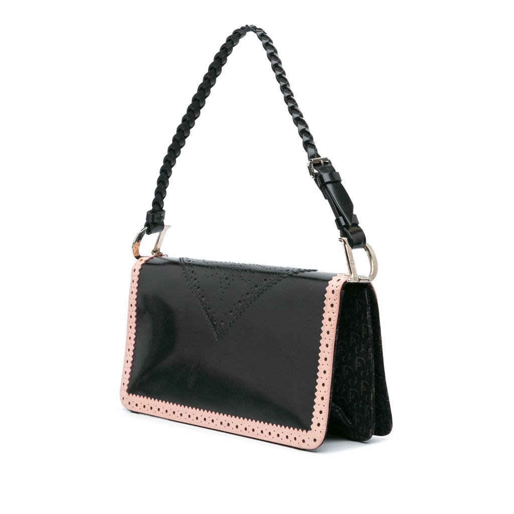 Dior Leather D'Trick Brogue Spectator Bag - 2
