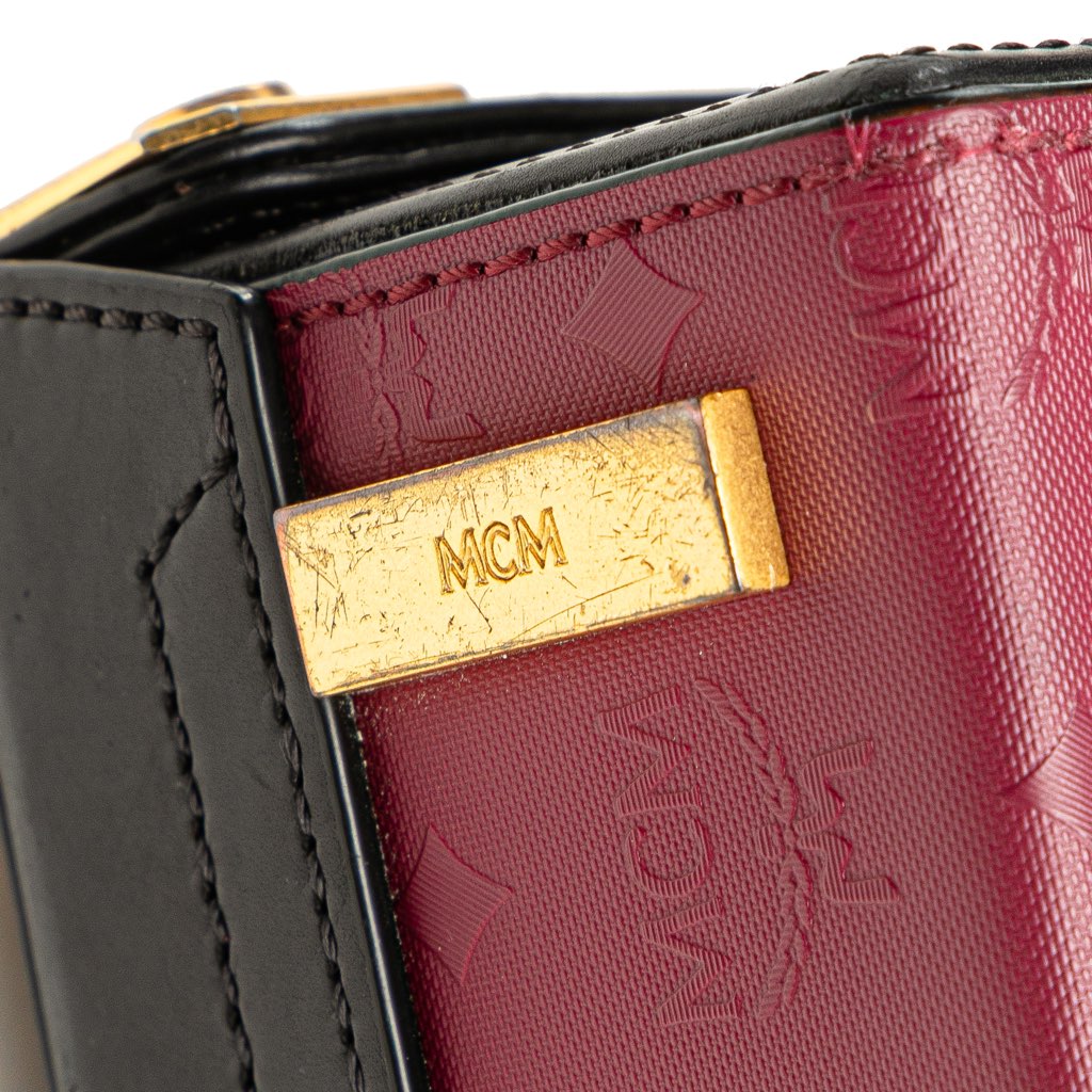 Mcm Odeon Calfskin Berlin Satchel - Image 13