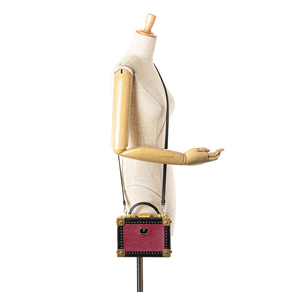 Mcm Odeon Calfskin Berlin Satchel - Image 18