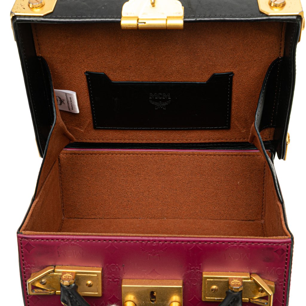 Mcm Odeon Calfskin Berlin Satchel - 4