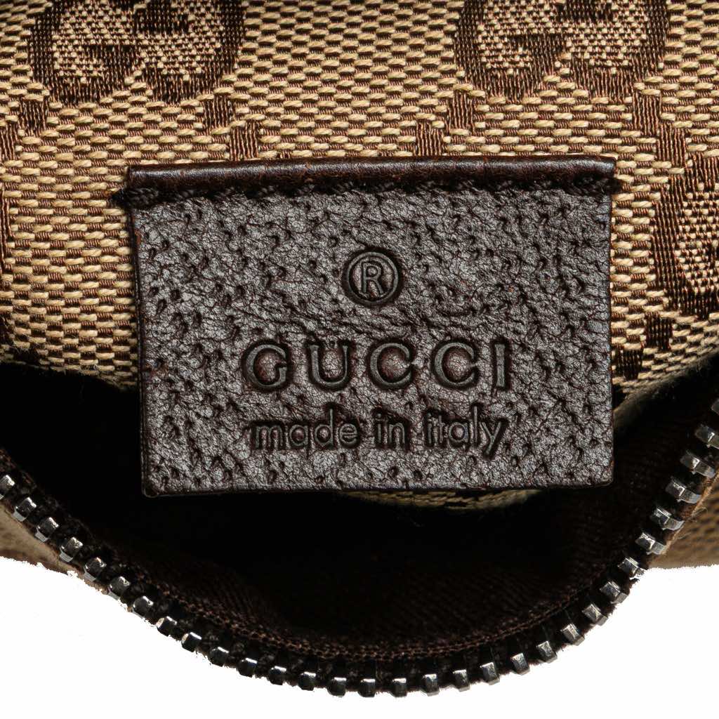 Gucci GG Canvas Web Double Pocket Belt Bag - 5