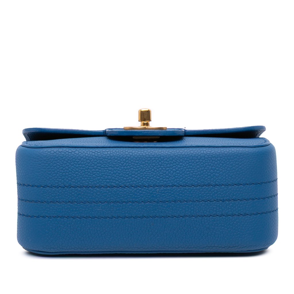 Chanel Mini Classic Caviar Pure Flap - Image 6