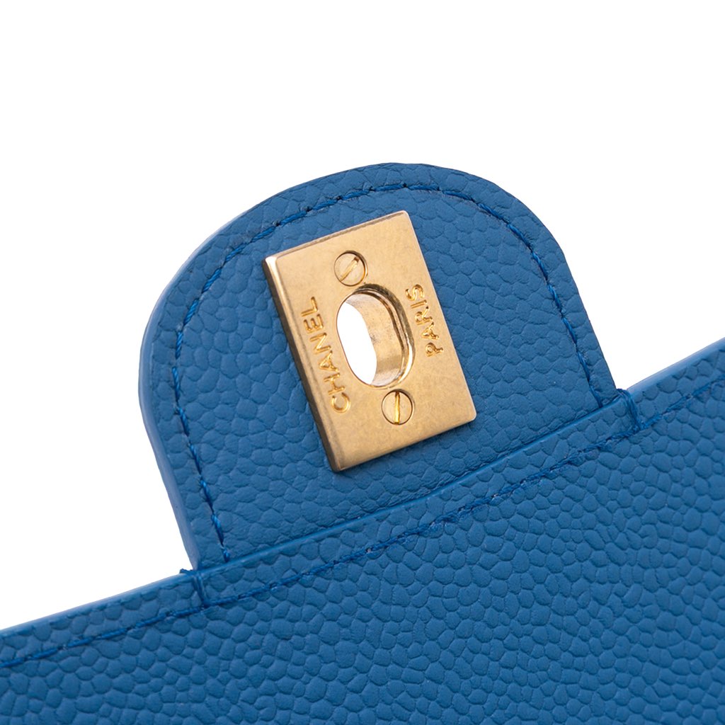 Chanel Mini Classic Caviar Pure Flap - Detail 2