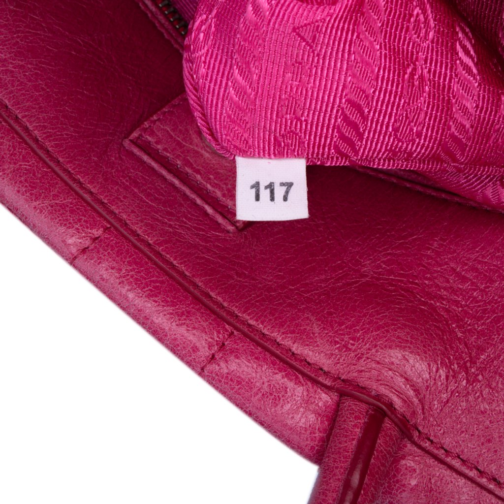 Prada Quilted Nappa Satchel - 5