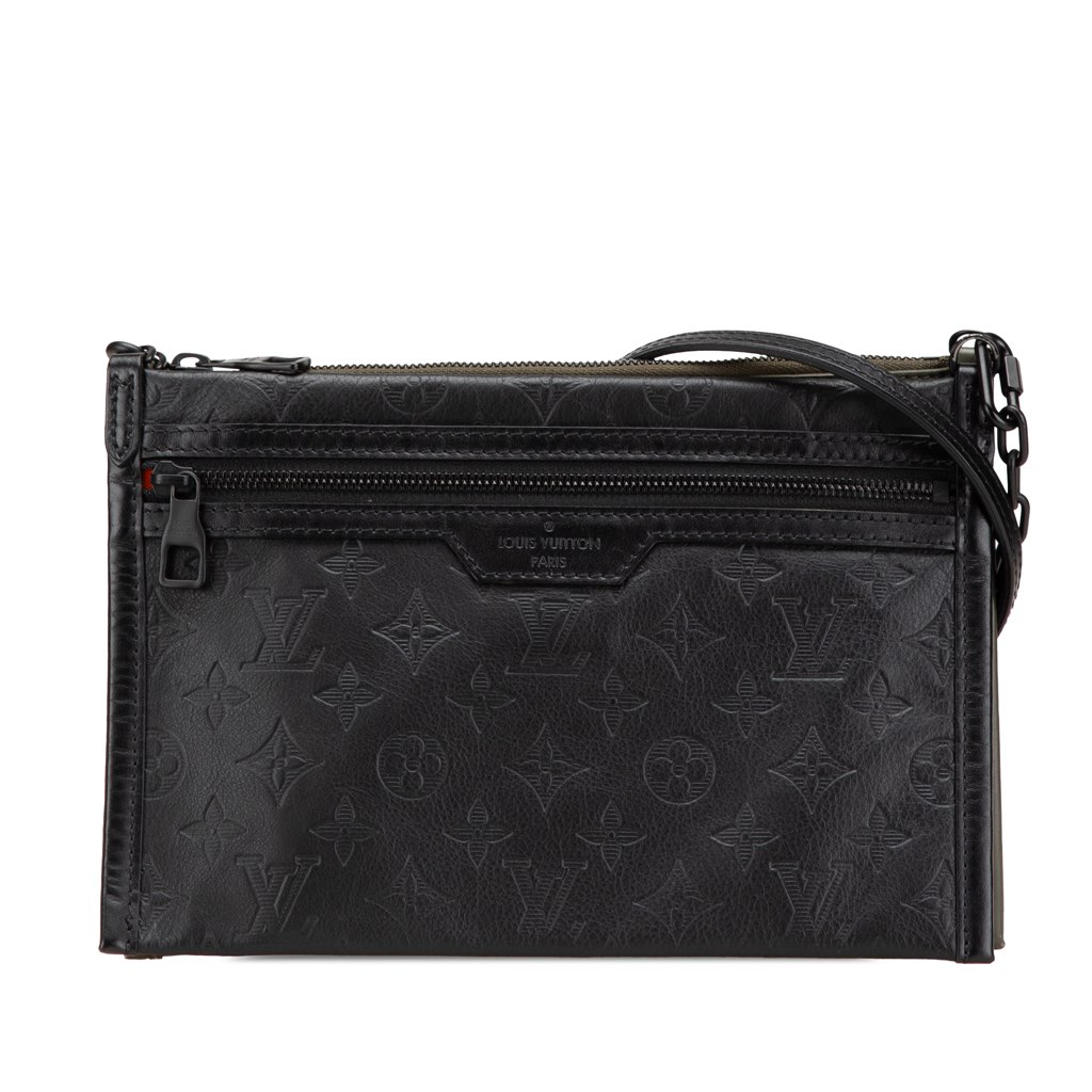 Louis Vuitton Monogram Shadow Double Flat Messenger