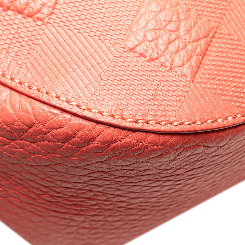 Burberry Small Heritage Grain Check Embossed Orchard Bowling Bag - Image 13