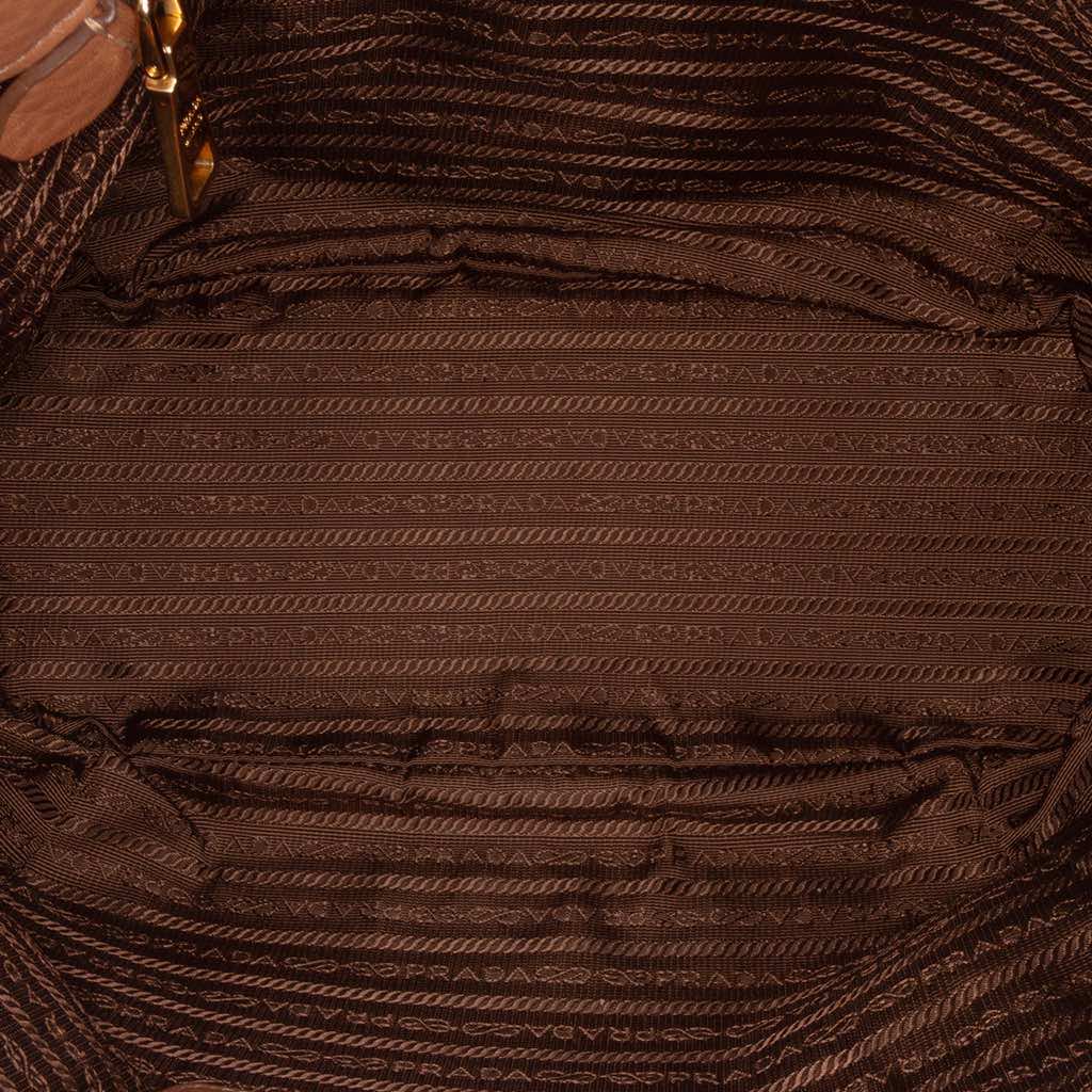 Prada Vitello Daino Open Convertible Tote - 4