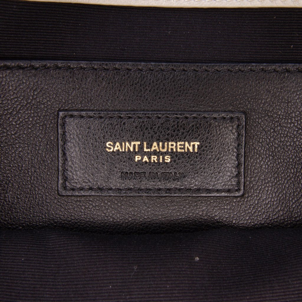 Saint Laurent Small Quilted Lambskin Becky Chain Shoulder Bag - Detail 2