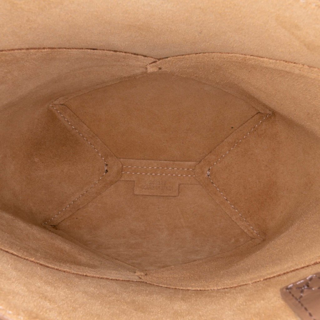 Loewe Mini Shiny Calfskin Puzzle Fold Tote - 4