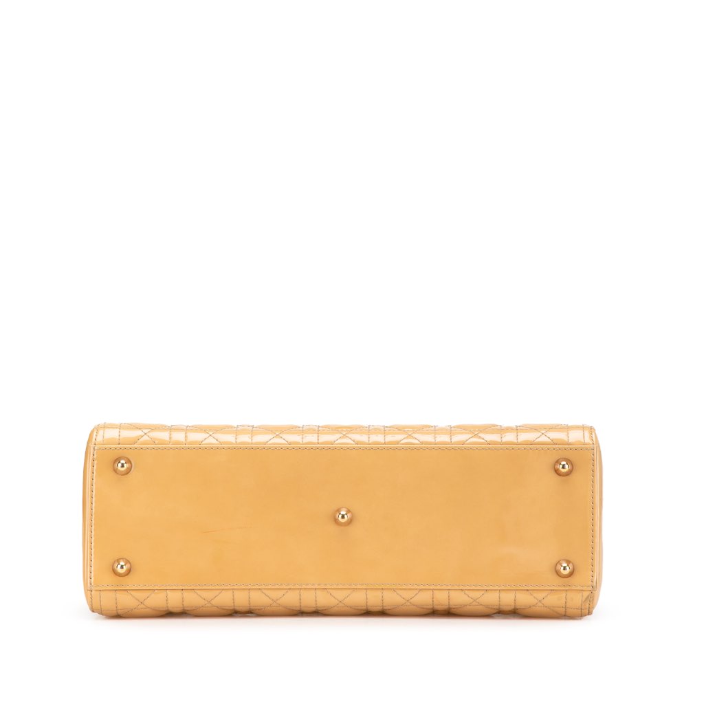 Dior Large Patent Cannage Lady Dior - 3