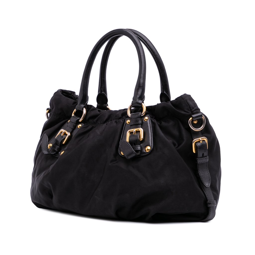 Prada Tessuto Canapa Logo Satchel - 2