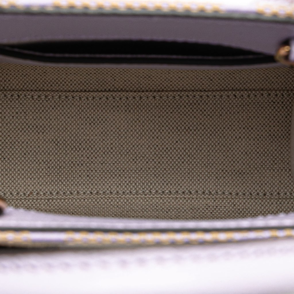 Gucci Mini Jumbo GG Canvas Interlocking G Satchel - 4