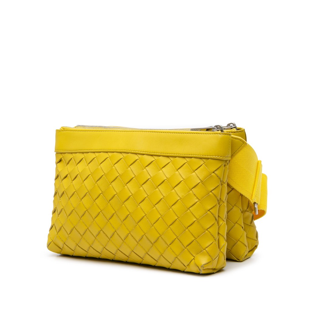 Bottega Veneta Nappa Intrecciato Duo Crossbody - Back view
