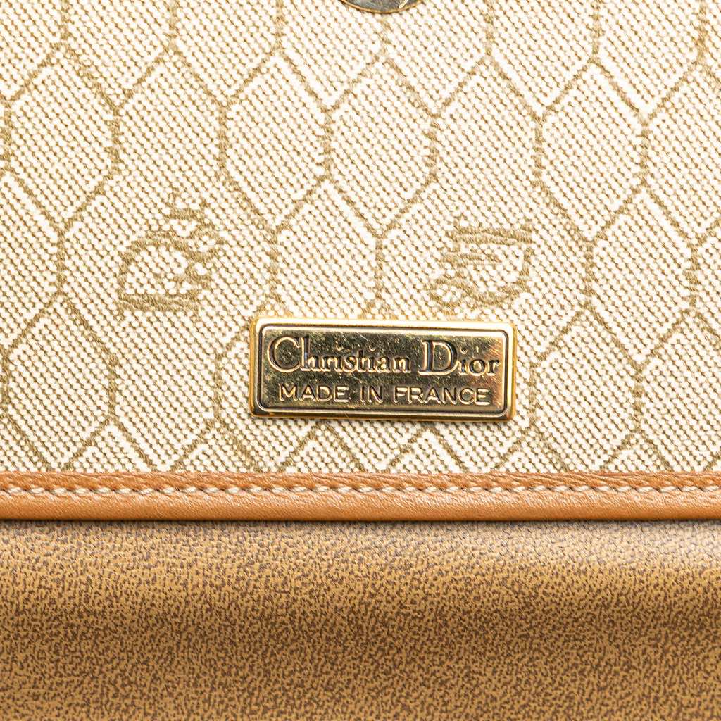Dior Honeycomb Coated Canvas Crossbody - Detail 1