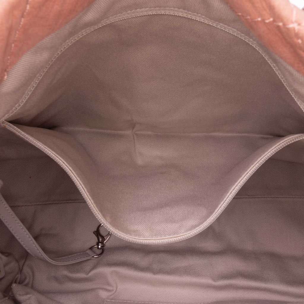 Chanel Small Iridescent Calfskin Sea Hit Tote - Side view