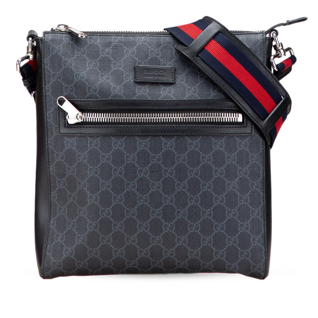 Gucci Medium GG Supreme Web Crossbody