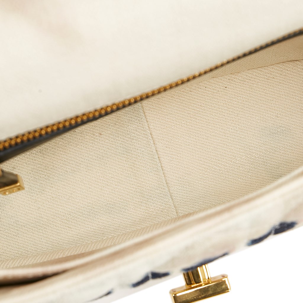 Dior Small Tie Dye Denim Caro - Side view