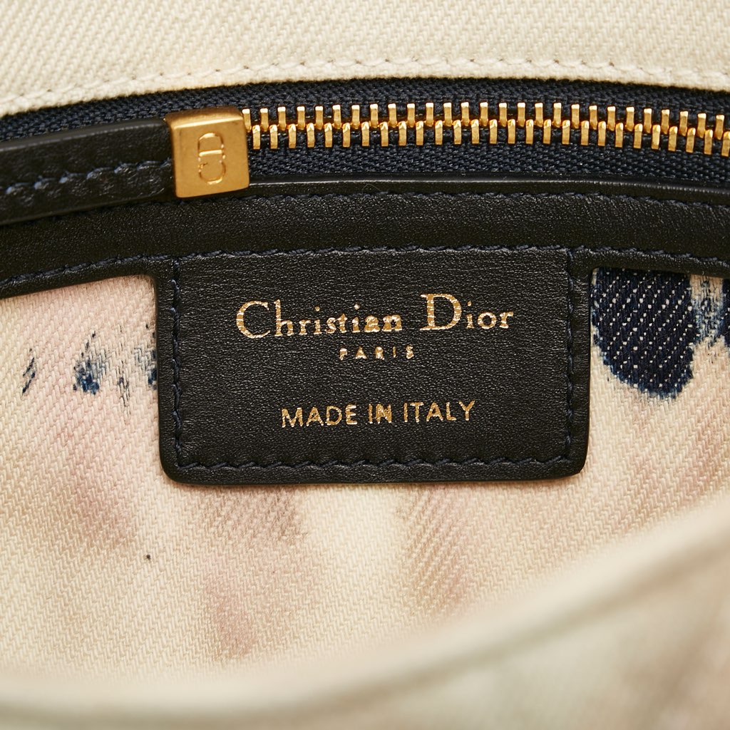 Dior Small Tie Dye Denim Caro - Detail 1